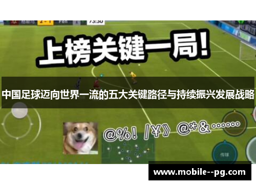 中国足球迈向世界一流的五大关键路径与持续振兴发展战略