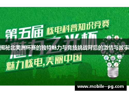 揭秘北美洲杯赛的独特魅力与竞技挑战背后的激情与故事
